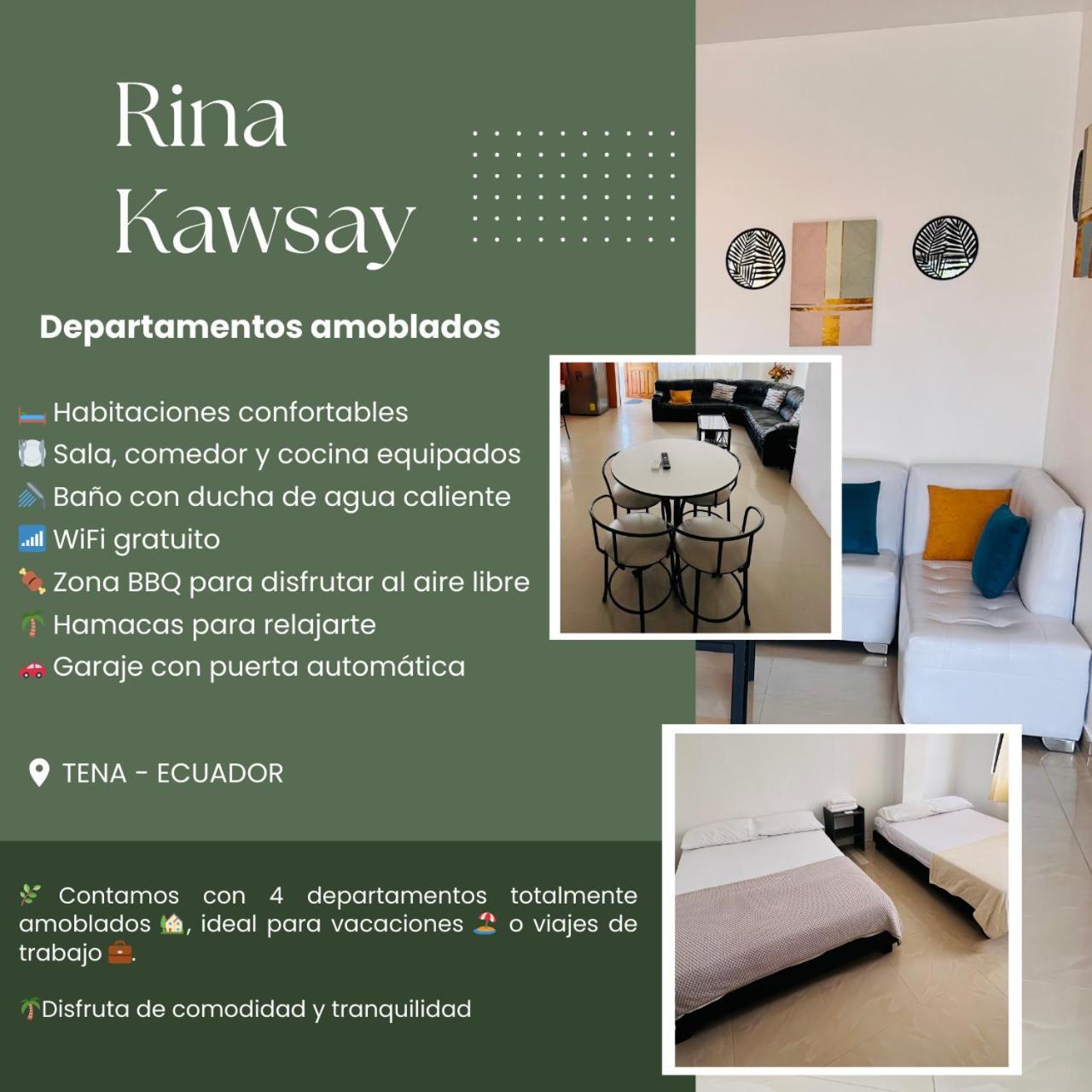 Rinakawsay - Viveviajando Hermoso Penthouse Completamente Amoblado En Tena Διαμέρισμα Εξωτερικό φωτογραφία